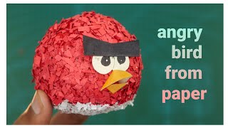 Diy Angry birds with paper // how to make angry birds at home screenshot 4