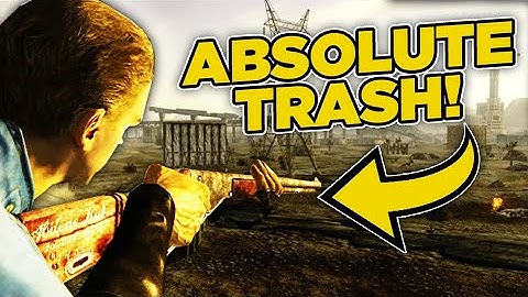 10 Most Useless Weapons In Fallout History