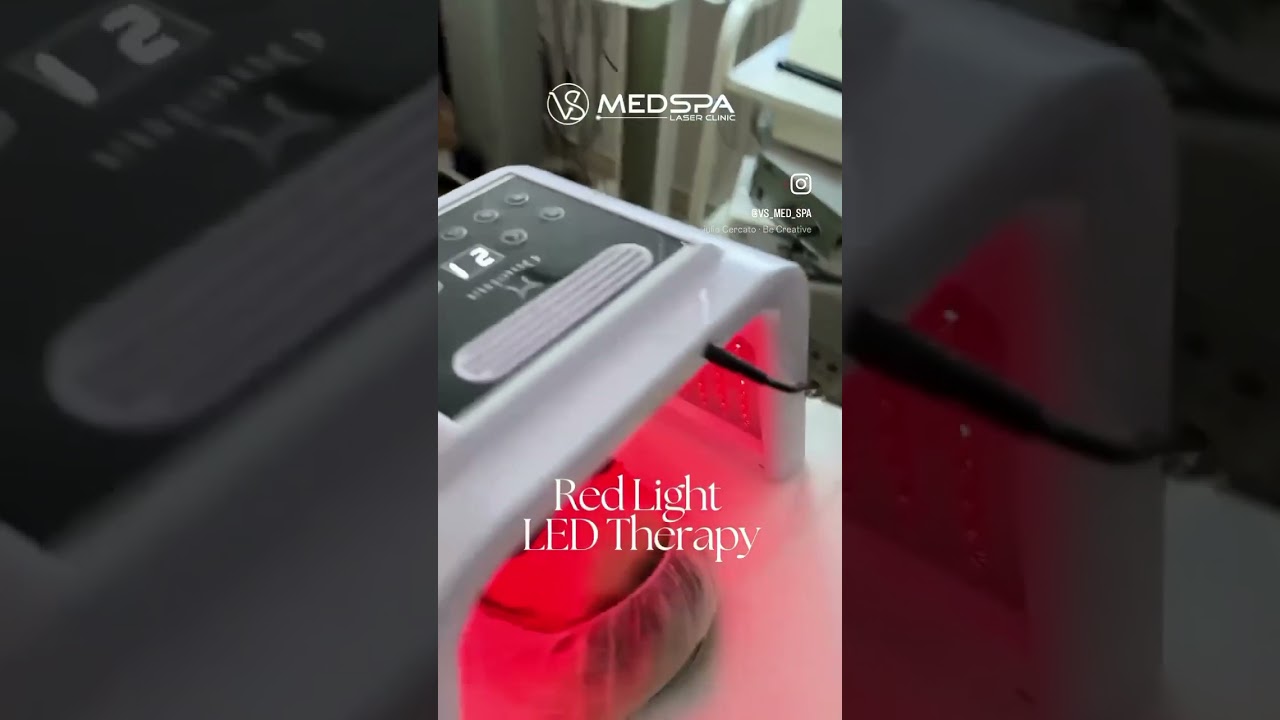 LED Light Therapy Facial for anti-aging treatment
