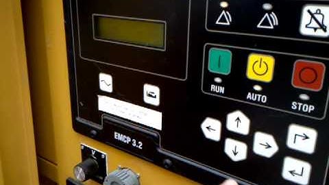 Reset the maintenance alarm on a cat generator.