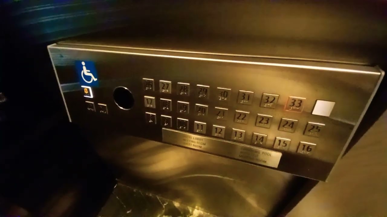 Schindler 7000 Elevator at Holiday Inn Johor Bahru (Hotel access).