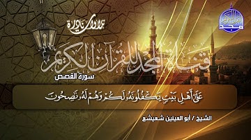القصص والشمس || التلاوة الاسطورية التي حركت السكون ||للشيخ ابو العينين شعيشع || من نوادر المجد HD