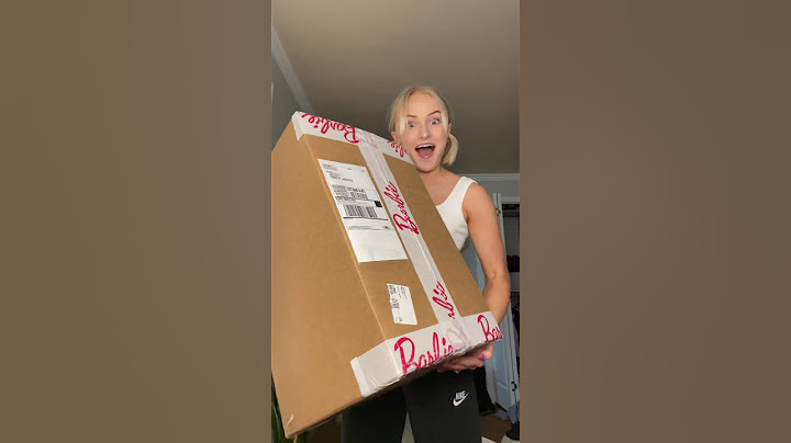 BARBIE SENT ME A PACKAGE! I will forever be grateful to the Barbie team for this💖 #barbie #gymnast￼