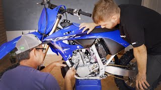 PREPARANDO A YZ 250 DOIS TEMPOS PARA TRILHA!