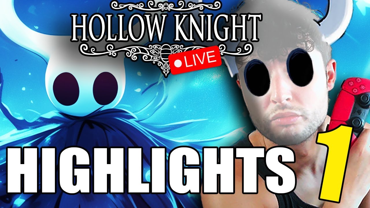 EP 1: First Time Playing Hollow Knight Reactions to the Beginning | Highlights & Funny Moments!