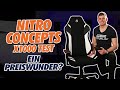 Nitro Concepts X1000 Test: Preiswunder unter 300€ für breite UND schmale Gamer?