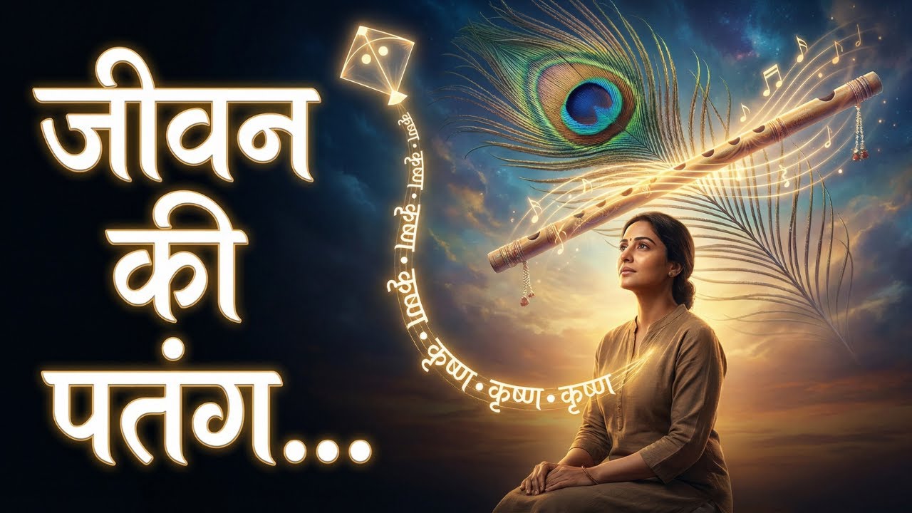 जीवन की पतंग - कृष्ण के संग | Soul-Stirring Krishna Bhajan | Jeevan Ki Patang