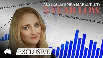 Australische M&A-markt bereikt laagste punt in vijf jaar, ondanks stijgende kosten