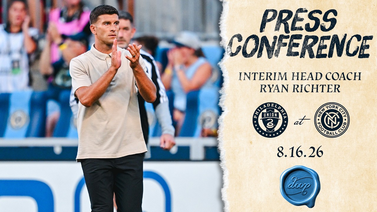 Press Conference | Ryan Richter after the Union's match at New York City FC