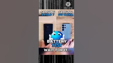SAMSUNG S25 ULTRA VS SAMSUNG Z FOLD 7 SPEED TEST? #shorts