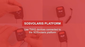 Use TWIG devices connected to the SOSvolaris platform