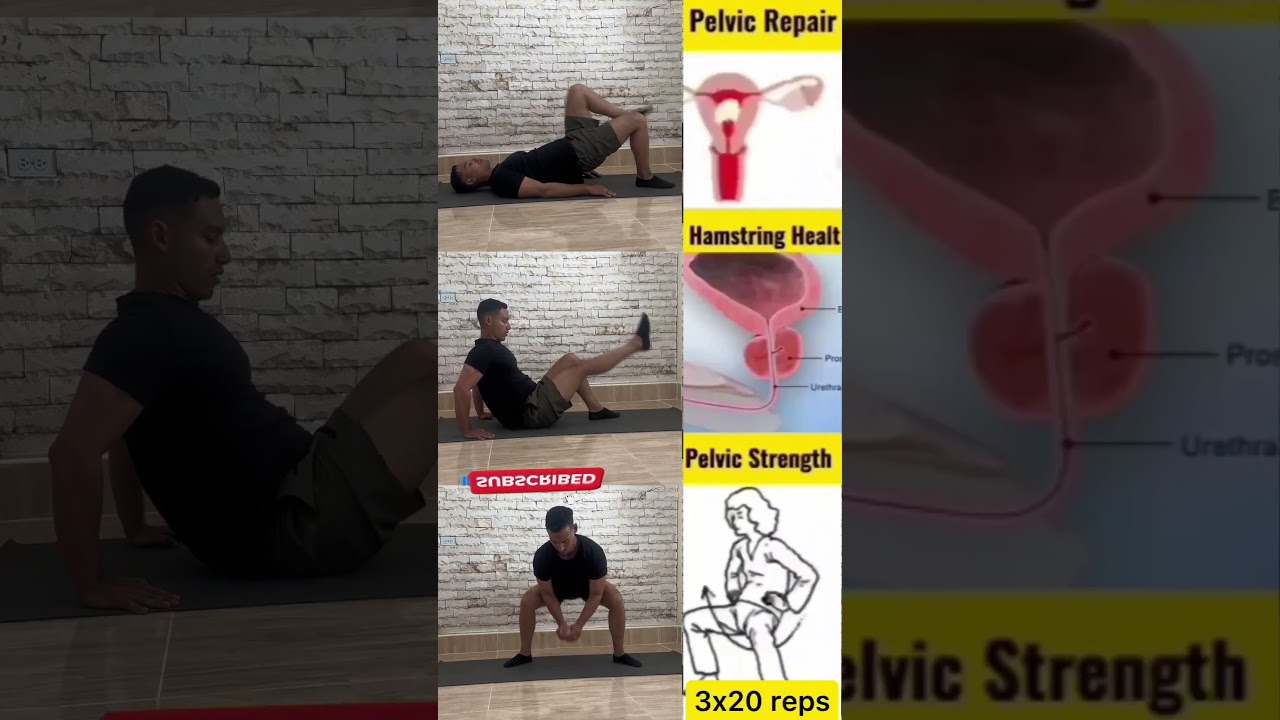 Lower body Fat Burn + Glutes & Pelvic Strength Workout #short #kegelworkout