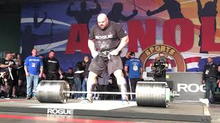 Brian Shaw 1021 pound deadlifts I Arnold Classic 2019