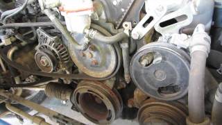 1991 Mazda Miata Restoration Timing Belt part 1