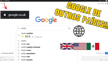 Como acessar Google de Portugal?