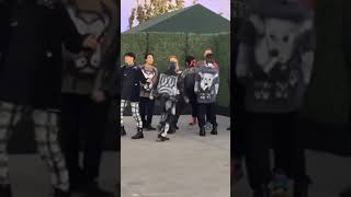 BTS & Coldplay outside the AMAs!!! #bts #shorts