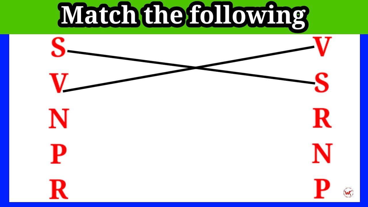 Match the following letter | Matching | Matching for kids | ABCD ...