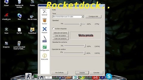 Descargar e Instalar RocketDock Windows 7/Vista/XP