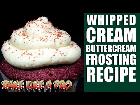 Easy Whipped Cream Buttercream Frosting Recipe