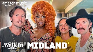 Midland Spills the Sweet Tea on Being Country Glam | The Walk in | Amazon Music