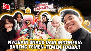 Ajak Tugba Dan Temen”nya Cobain Snacks Indonesia !! MEREKA SUKA BANGETT !!! 🤩