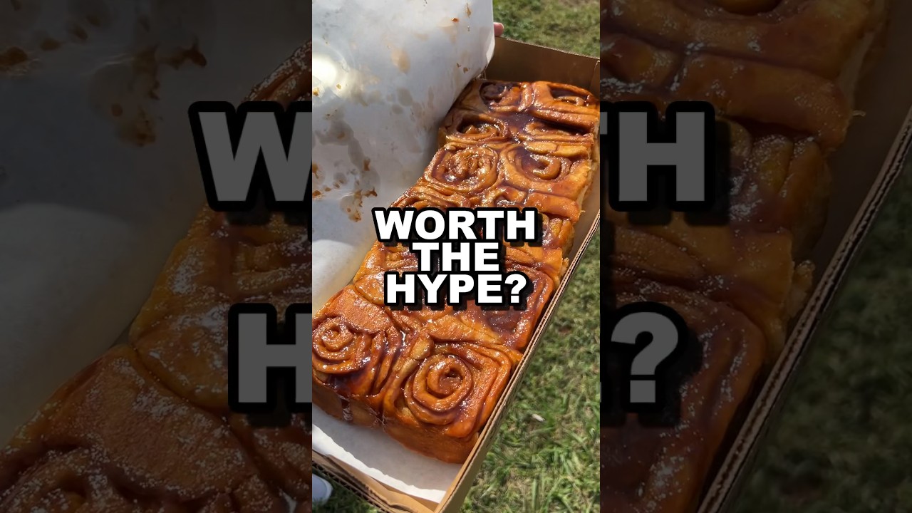 Hype worthy cinnamon buns?