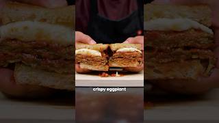 Crispy Eggplant Sandwich shorts eggplant sandwich