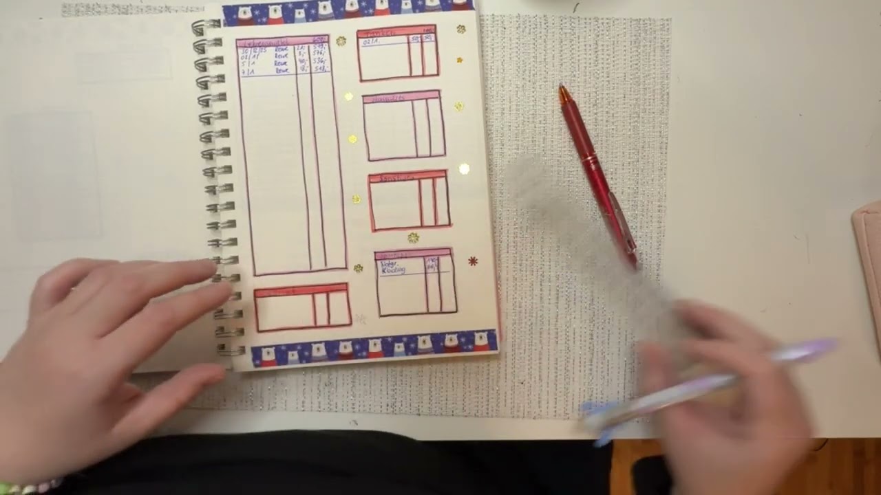 1.Wochenabschluss Januar 26/ Sparchallenge befüllen 