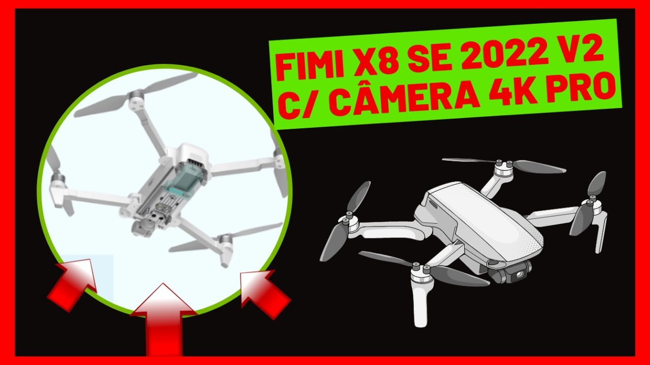 Xiaomi FIMI X8 SE X8SE 2020 / 2022 V2.0 Drone Gimbal Kamera ( Kamera Dahil ) - o