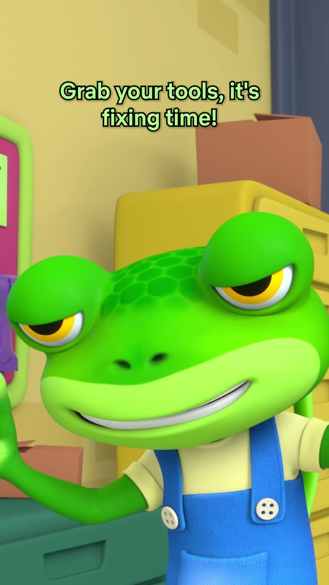 Gecko fixes Fiona Firetruck! ? ? Gecko's Garage is now playing on Netflix!