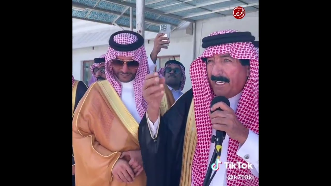 زيارة الشيخ فهد بن قروش والشيخ نغيمش  بن قروش ومرافقيهم