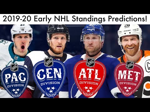 nhl team standings predictions