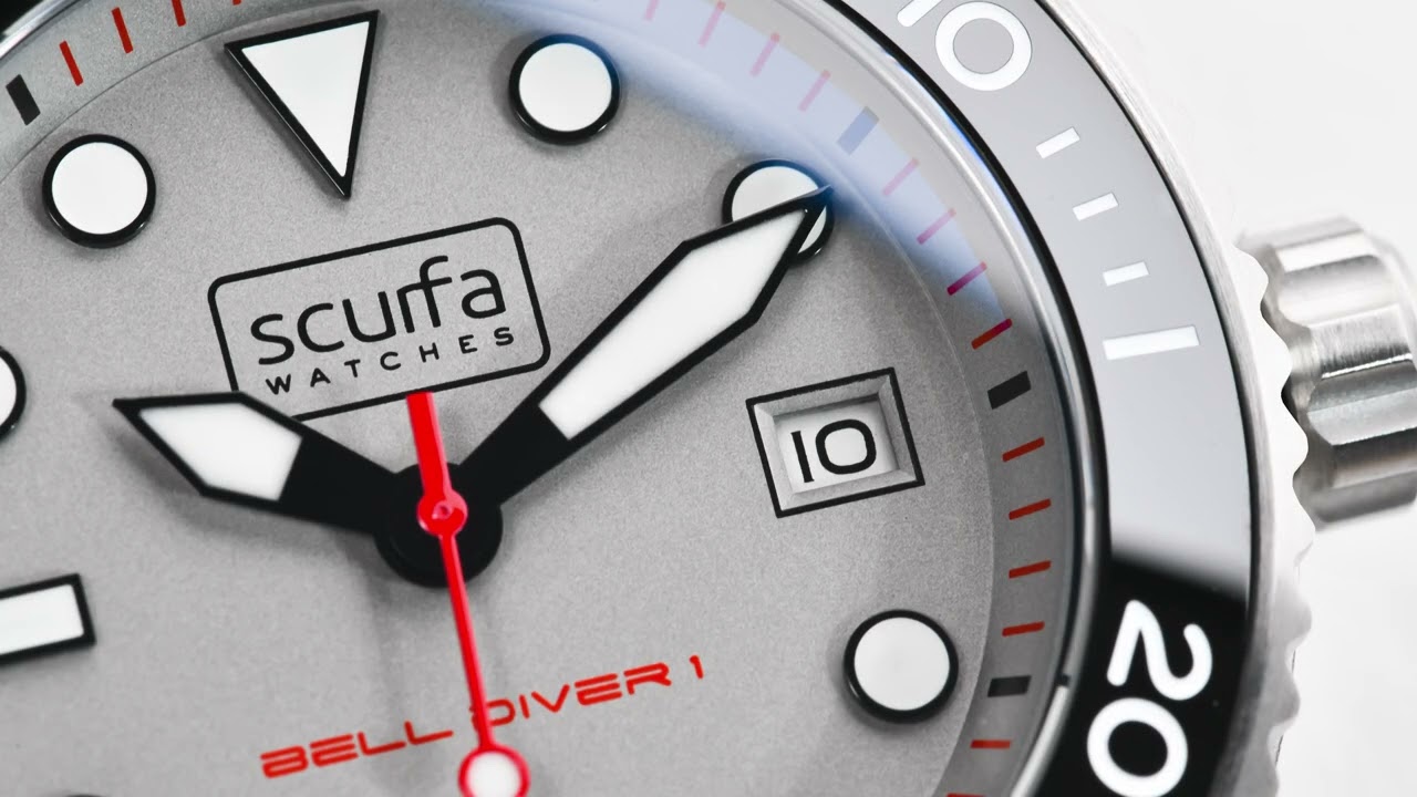 Bell Diver 1 Classic Grey Auto | Scurfa Watches