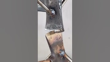 Tungsten steel ax head cutting edge hardness testing process