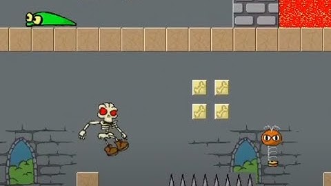 Skul Adventures- an old Java game from Bonus.com / FunPowered / AddictingGames / HeavyGames