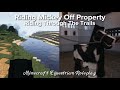 Riding Mickey Off Property For The First Time! | Trail Riding | Minecraft Equestrian Roleplay