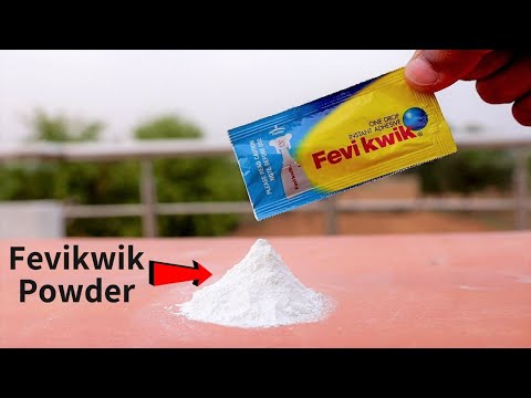 Fevikwik Powder VS Fevikwik | फिर जो बना उसे देख कर चौंक