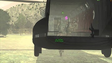 ArmA 2 » Stuck in Chopper