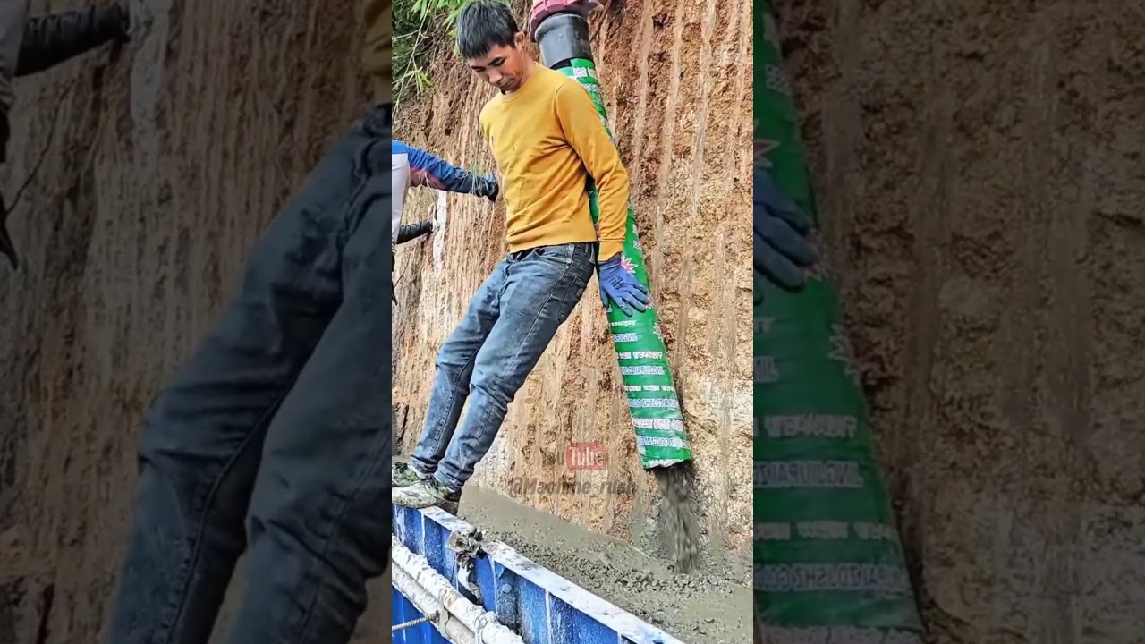 Watch Concrete Pumping in Action | Fast Retaining Wall Construction on YouTube Watch Concrete Pumping in Action | Fast Retaining Wall Construction on YouTube