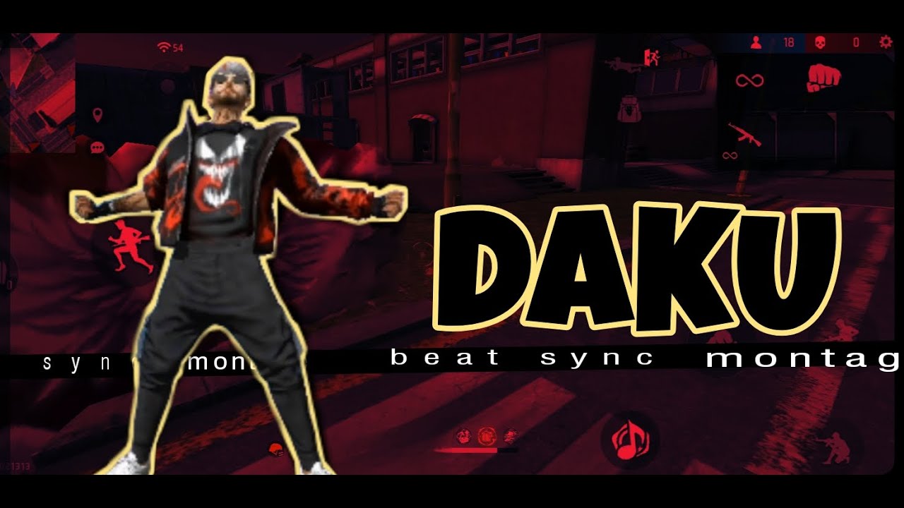 DAKU Song | Free Fire TikTok remix Montage |  #freefire @shihab_9x_official
