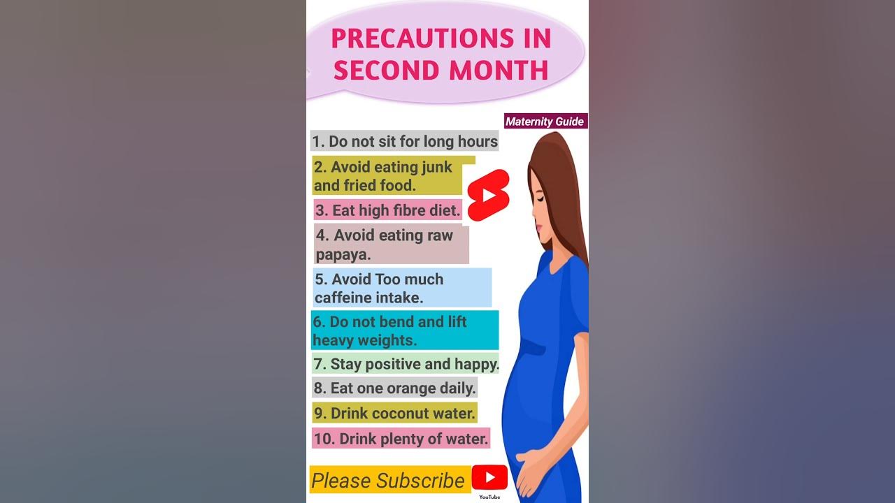 precautions-in-second-month-of-pregnancy-pregnancy-trending-viral