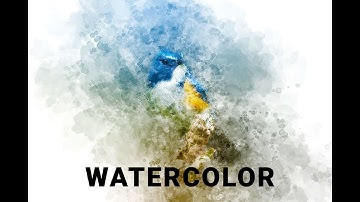 Watercolor Photoshop Action Tutorial