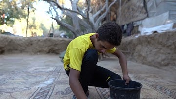 Byzantine Mosaic Discovered by Palestinian Farmer