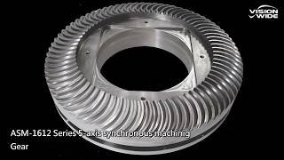 Asm Series 5-Axis Milling & Turning Gear Cutting Vision Wide Cnc Milling Machine Center