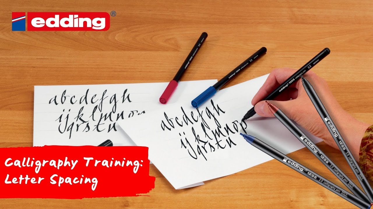 Calligraphy for beginners - edding