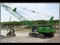 Sennebogen 650HD im Einsatz in der Kiesgewinnung / Sennebogen 650HD Dragline grit open cast mining