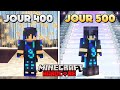 J&#39;ai survécu 500 Jours en Hardcore sur Minecraft !