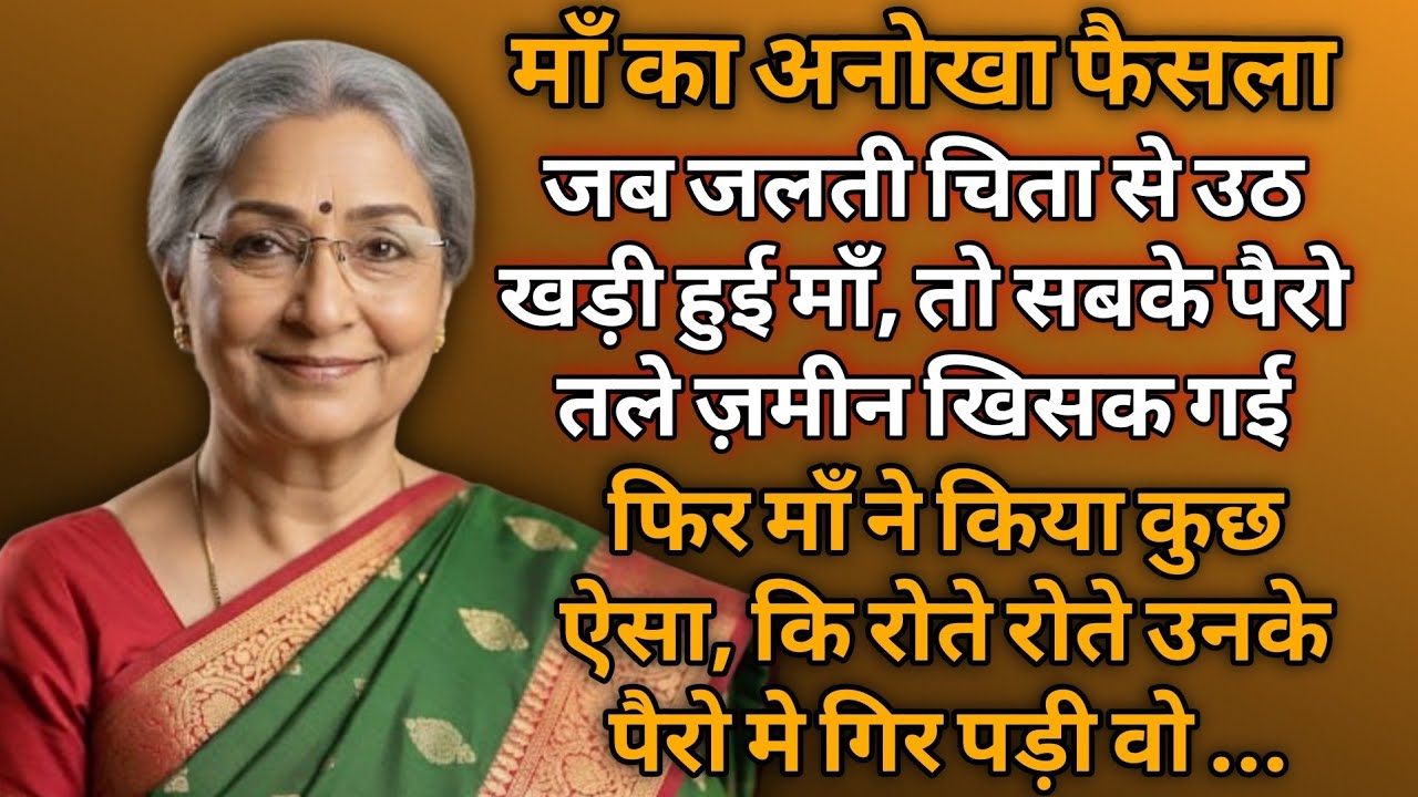 माँ का अनोखा फैसला | Motivational Story | Sad Moral | Hindi Kahani | Suvichar | Man ki Kahaniya 💟