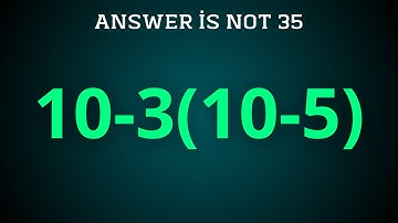 Only 1% Can Solve This! | 10-3(10-5)