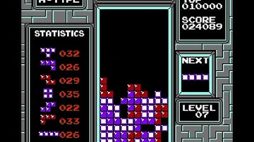 Tetris Level 7 Best Gameplay